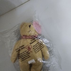 Vintage 2001 Avon Flame Teddy Bear